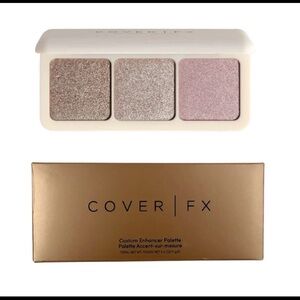 COVER FX Glow Trio Palette — Sunlight, Blossom & Candlelight BNIB